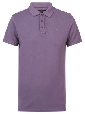Polo marškinėliai Petrol Industries violetinė