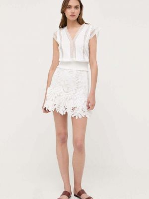 Mini suknja Morgan bijela