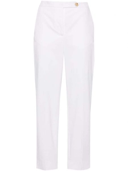 Pantalon droit slim Merci blanc