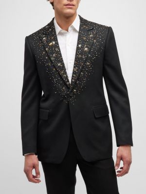 Мужская куртка-смокинг Stardust с вышивкой Alexander McQueen