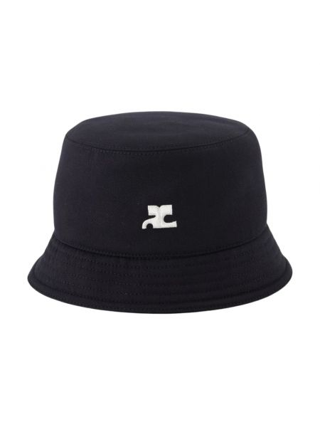 Klassischer mütze Courreges schwarz