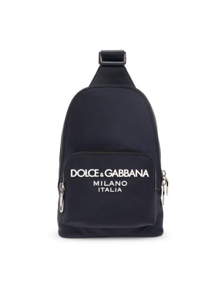 Plecak Dolce And Gabbana niebieski