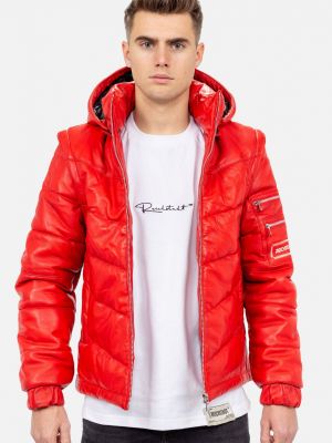 Кожаная куртка Reichstadt красная