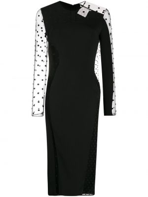 Ren flekket dress Stella Mccartney svart