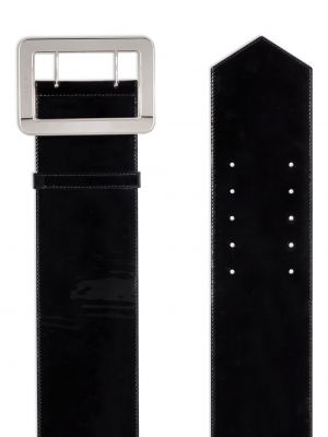 Leder gürtel ausgestellt Gucci schwarz