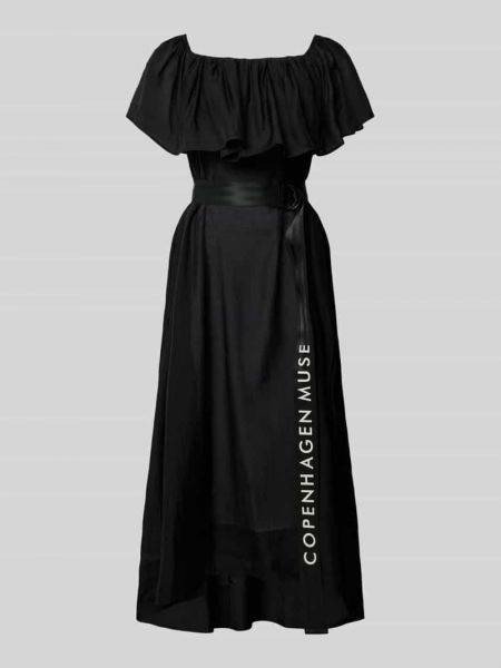 Sukienka na ramiączkach Copenhagen Muse czarny