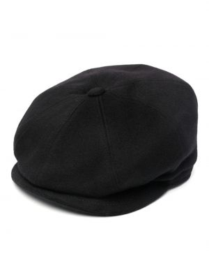 Vlnená baretka Tagliatore čierna