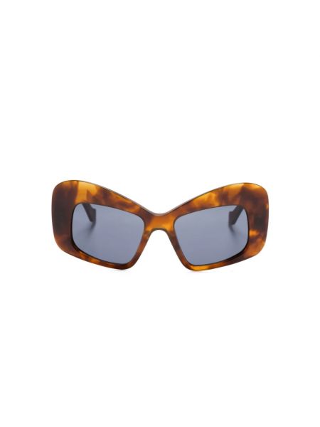 Okulary przeciwsłoneczne Loewe brązowe