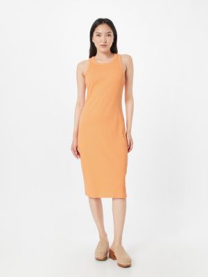 Košeľové šaty Gap oranžová