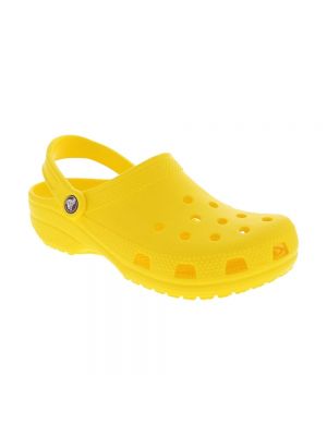 Chodaki Crocs żółte