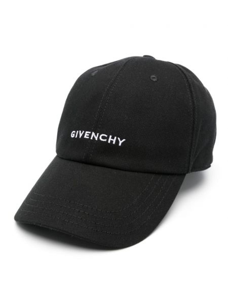 Brodeerattu lippalakki Givenchy musta