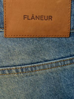 Sirged teksapüksid distressed Flâneur sinine