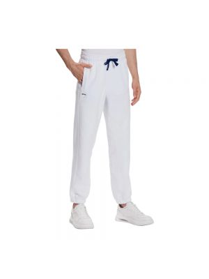 Spodnie slim fit Blauer białe