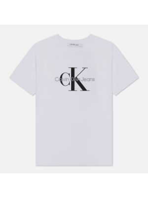 Женская футболка Calvin Klein Jeans Monogram, L белый