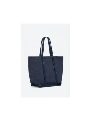 Shopper handtasche mit taschen Vanessa Bruno blau