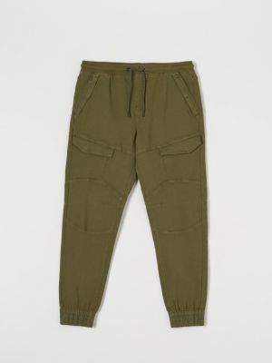 Pantaloni de jogging Sinsay verde