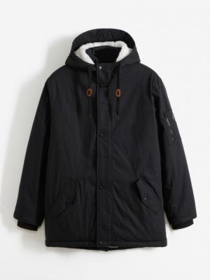 Куртка с капюшоном Bpc Bonprix Collection черная