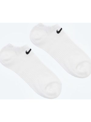 Bavlnené ponožky Nike biela