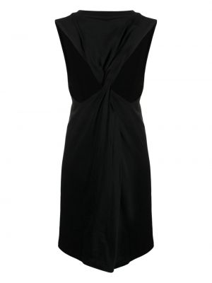 Kleid aus baumwoll mit print Aries schwarz