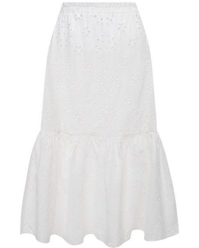 Льняная юбка La Fabbrica Del Lino, белая