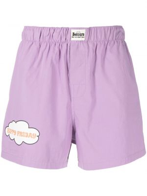 Bermuda kratke hlače Natasha Zinko vijolična
