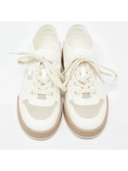 Calzado de malla retro Fendi Vintage blanco