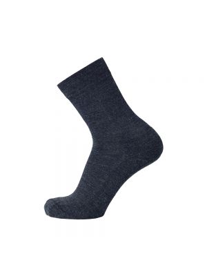 Шерстяные носки из шерсти мериноса Norveg синие