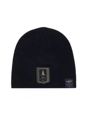 Dzianinowa czapka Aeronautica Militare niebieska