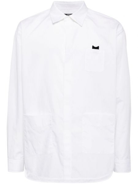 Дълга риза Zzero By Songzio бяло