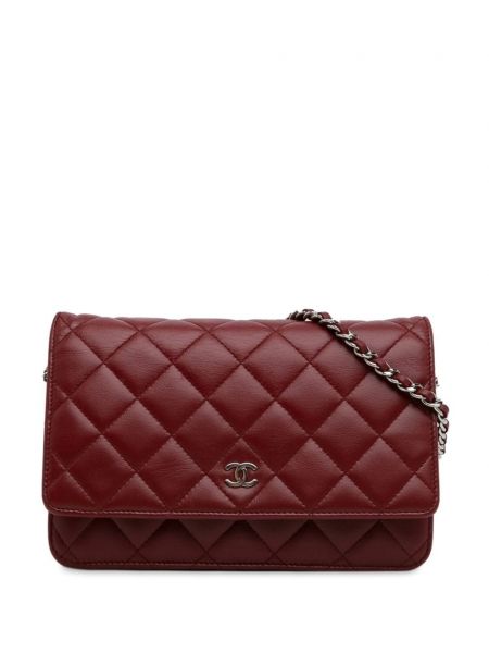 Klassische brosche Chanel Pre-owned rot
