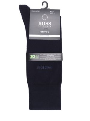 Хлопковые носки Boss синие