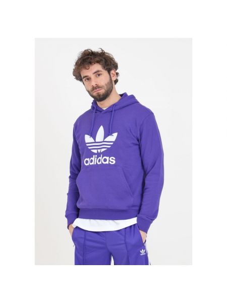 Sudadera con capucha Adidas Originals violeta