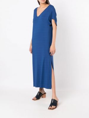 Mini robe avec manches courtes Alcaçuz bleu