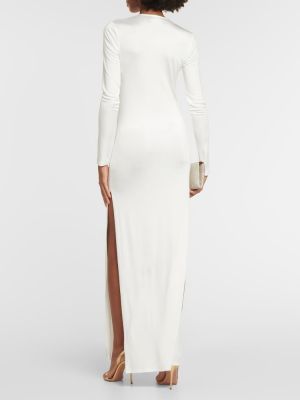 Jersey hosszú ruha Louisa Ballou fehér