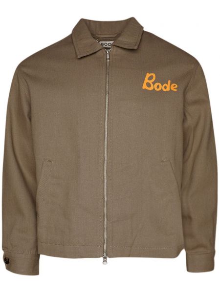 Pamučna bomber jakna s printom Bode