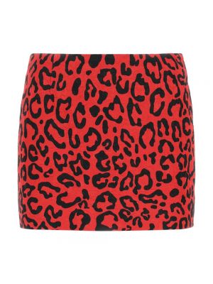 Mini spódniczka Dolce And Gabbana czerwona
