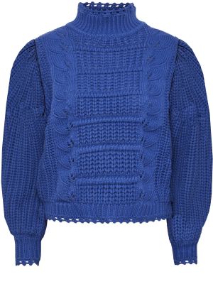 Пуловер Yas синьо