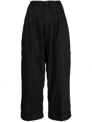 Pantaloni cu picior drept Ymc negru