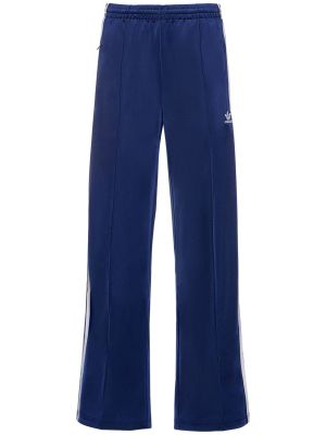 Pantaloni cu croială lejeră Adidas Originals albastru