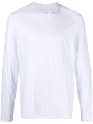 T-shirt a maniche lunghe Majestic Filatures bianco