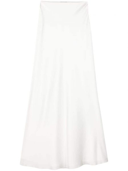 Saténová sukňa Simkhai biela