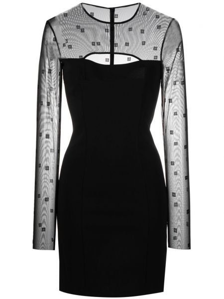 Mini haljina Givenchy crna