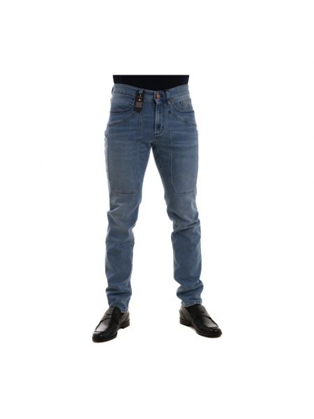 Slim fit skinny jeans mit taschen Jeckerson blau