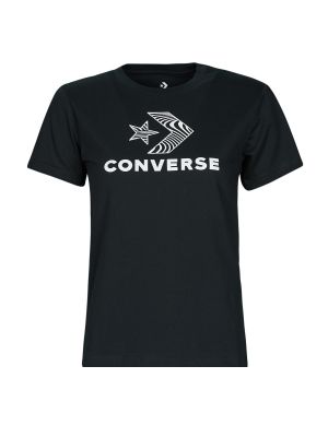 Hviezdne tričko Converse čierna