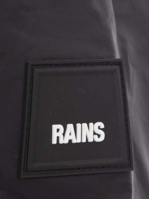 Jakna oversized Rains crna