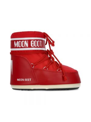 Botki zimowe Moon Boot czerwone