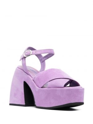 Sandalai su platforma Nodaleto violetinė