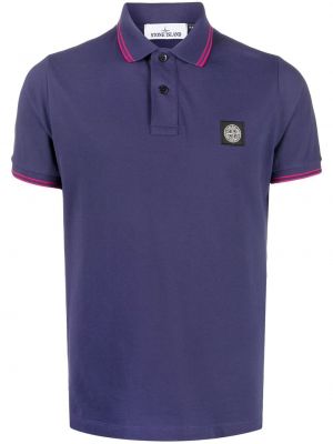 Poloskjorte Stone Island lilla