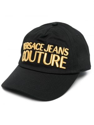 Brodert cap Versace Jeans Couture svart