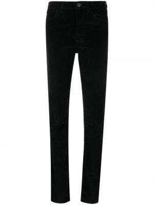 Pantaloni slim fit 3x1 negru